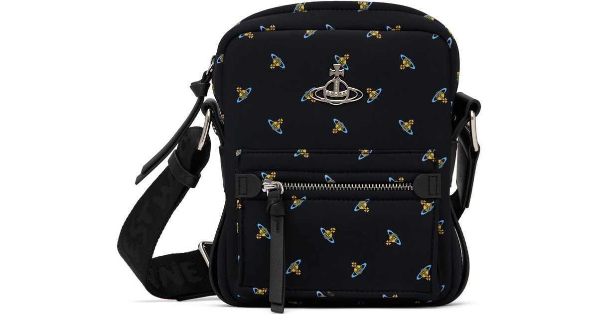 Vivienne Westwood Jackson Crossbody Bag in Black for Men