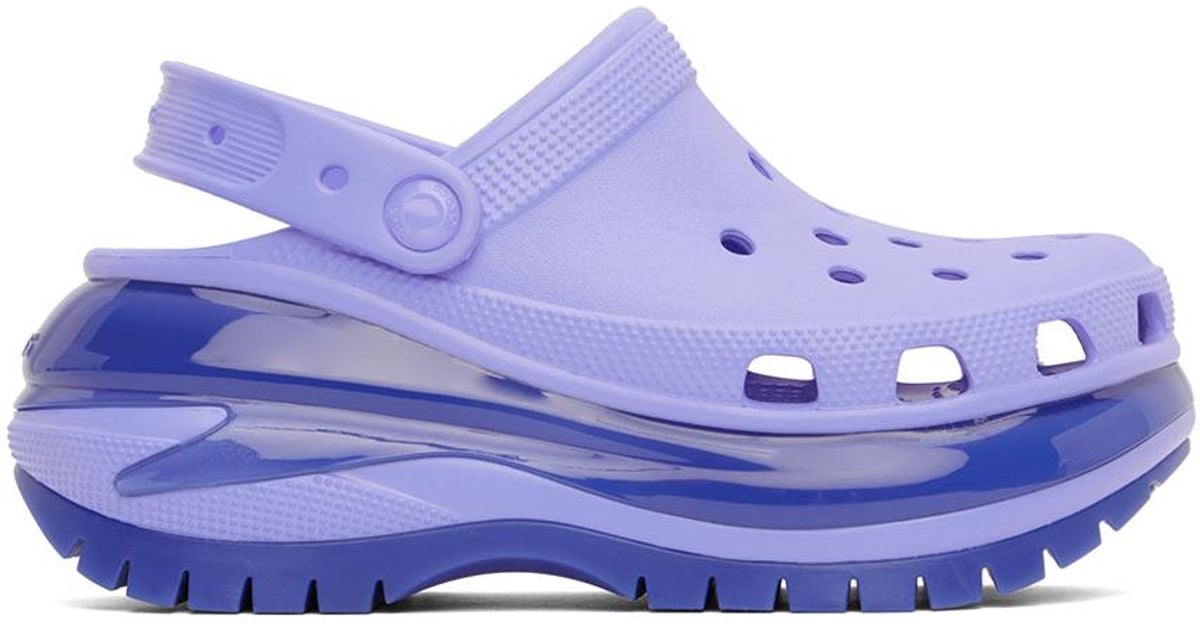 Crocs™ Mega Crush Clogs in Purple | Lyst Canada