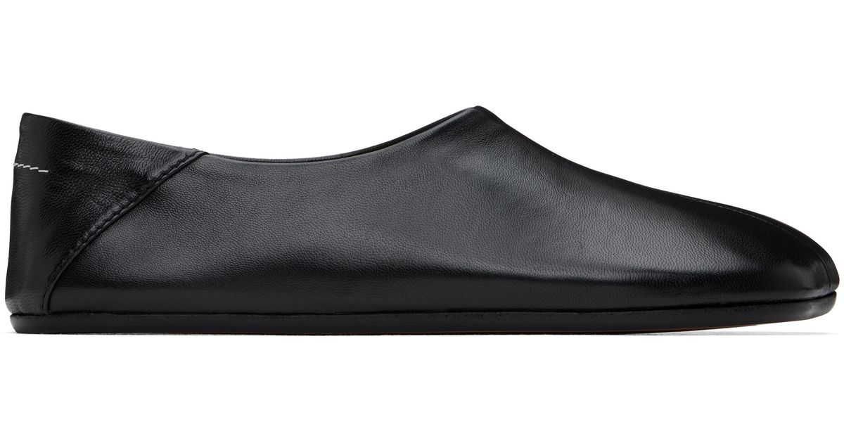 MM6 by Maison Margiela Anatomic Loafers in Black | Lyst