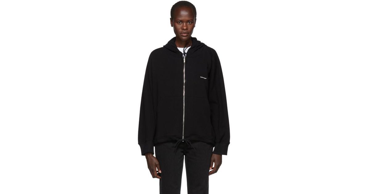 balenciaga mini logo hoodie