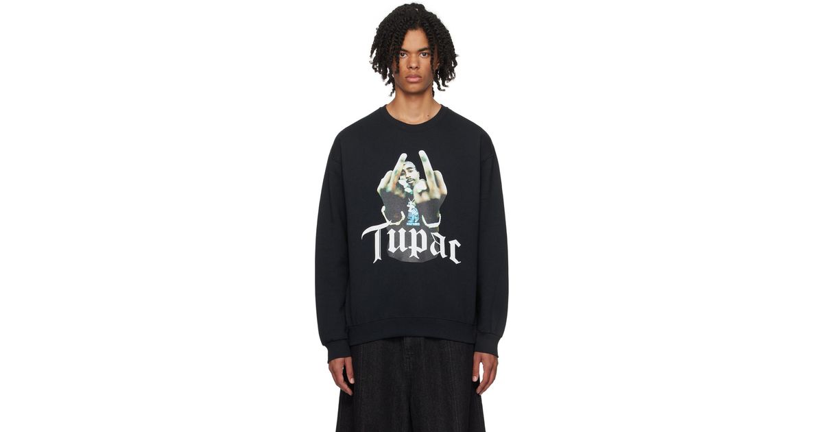 Wacko Maria 'tupac' Sweatshirt in Blue for Men | Lyst Australia