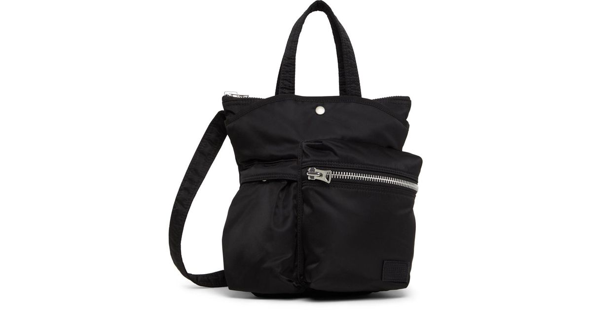 Sacai Synthetic Porter Edition Pocket Bag in Black for Men - Lyst