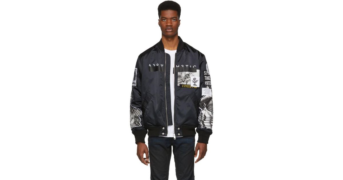 DIESEL Reversible Black J-tamie Bomber 