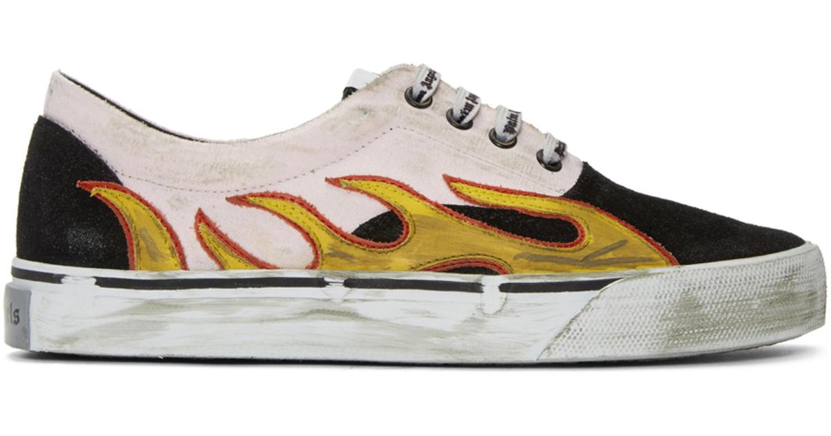 Palm Angels Flame Sneakers Online Sale, TO 58% OFF