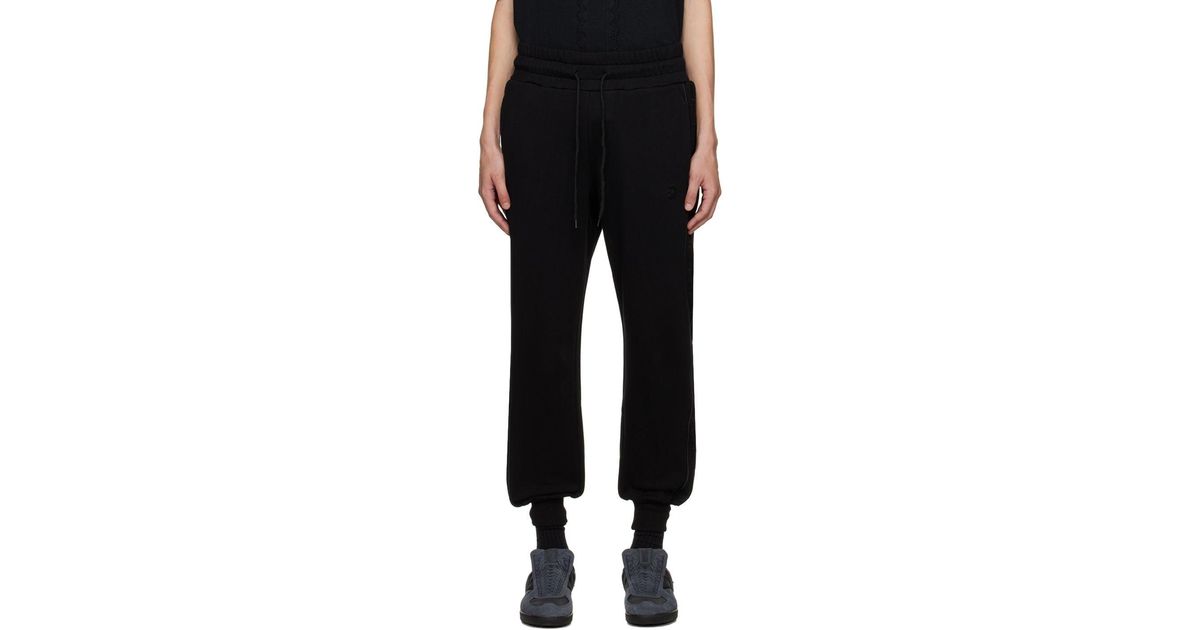 Youths in Balaclava Embroidered Sweatpants in Black for Men | Lyst