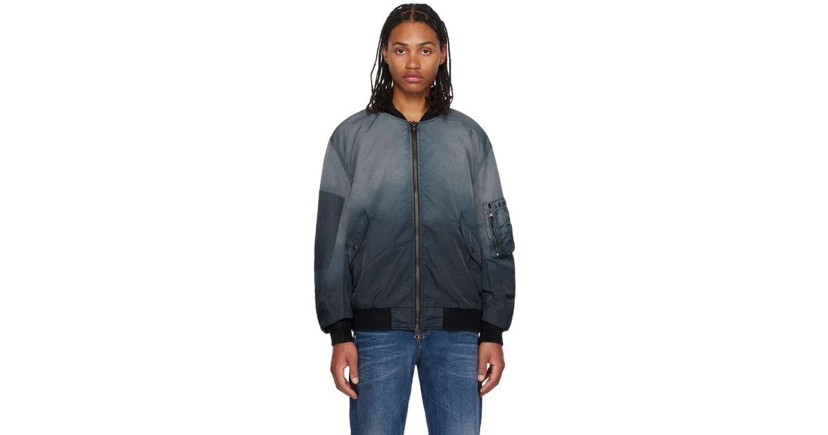 Diesel hooded shop bomber jacket