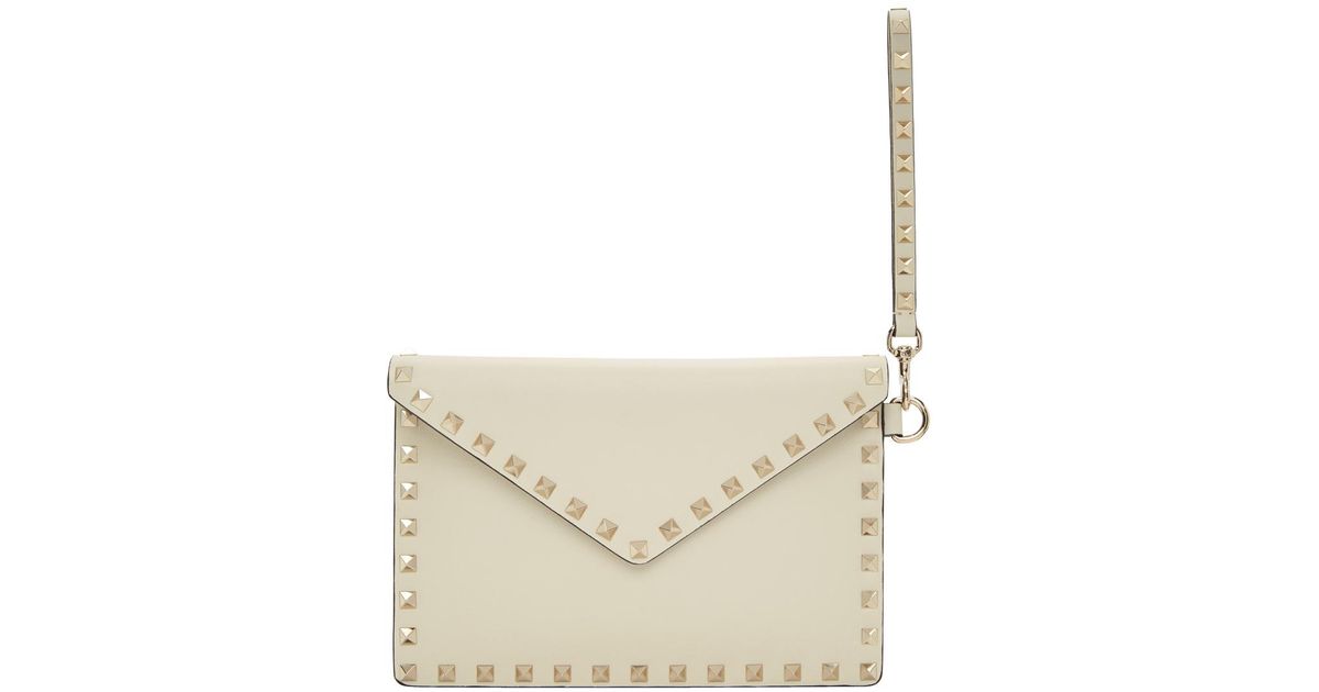 valentino white flat