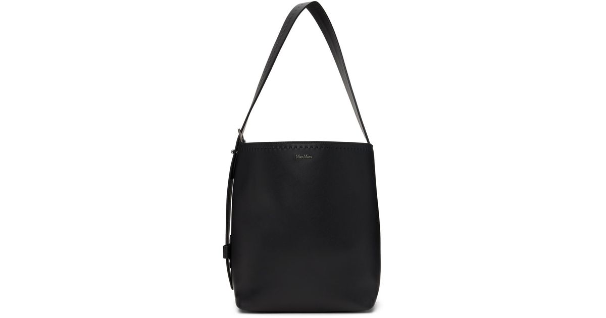 MAX MARA Archetipo ミディアム レザー ショルダーバッグ Archetipo Bag: Bags with a Minimalist Clean Design | Max Mara