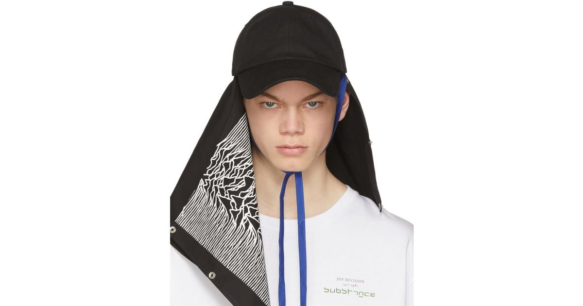 Raf Simons Raf Simons Cap Hat Strap back With Attachment Joy