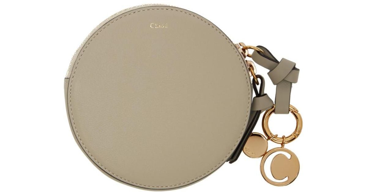 burberry round coin purse