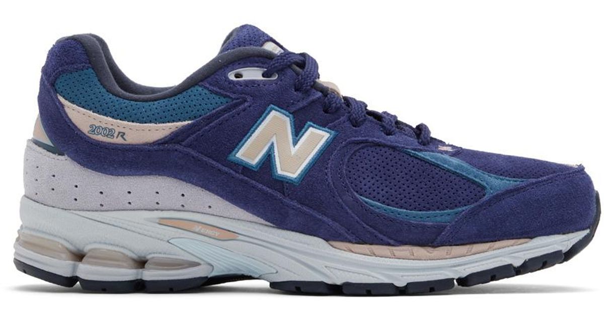 New Balance Suede 2002r Sneakers in Blue for Men Lyst UK