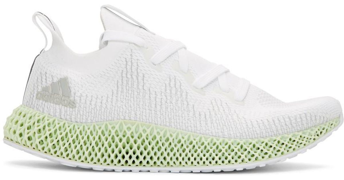 White And Grey Alphaedge 4d Wc Sneakers 