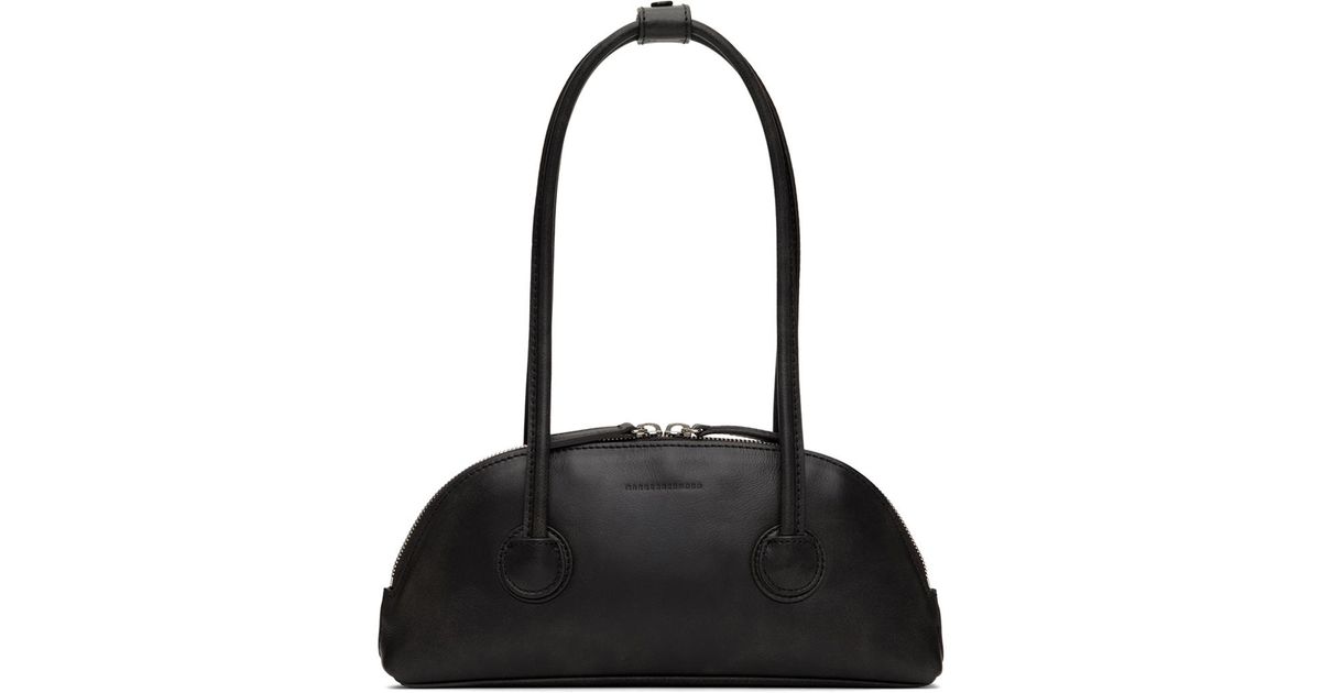 ☆MARGE SHERWOOD☆ BESSETTE SHOULDERwashed black twotone bru Marge Sherwood Bessette Shoulder Bag in Black | Lyst