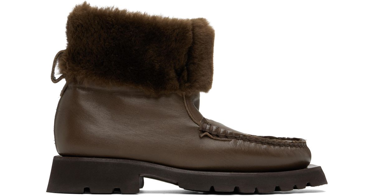 【関税込み】HEREU ブラック Armenta ブーツ hereu-designer-Forest-Brown-