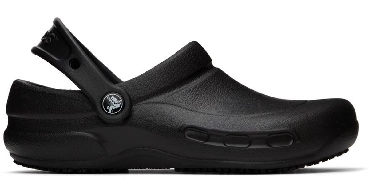 Crocs™ Rubber Bistro Clogs in Black Lyst UK