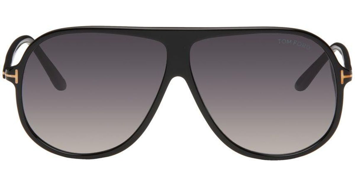 Tom Ford Black Spencer Sunglasses | Lyst