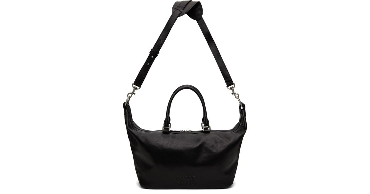 韓国レザー【MARGE SHERWOOD】DUMPLING TOTE black washed nappa Marge Sherwood Dumpling Bag in Black | Lyst