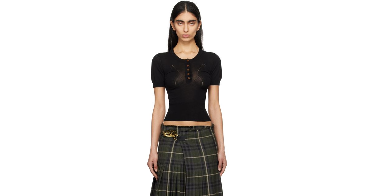 ★Vivienne Westwood★Tit トップ Black Tit Top by Vivienne Westwood on Sale
