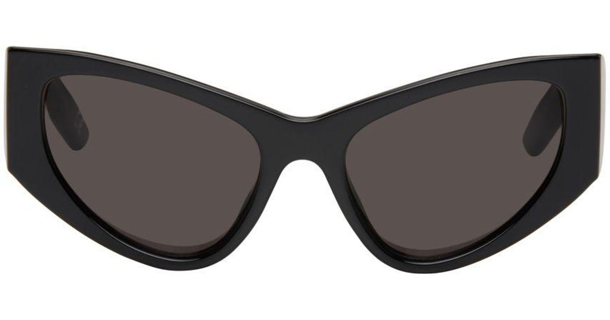 Balenciaga Black Led Frame Sunglasses Lyst
