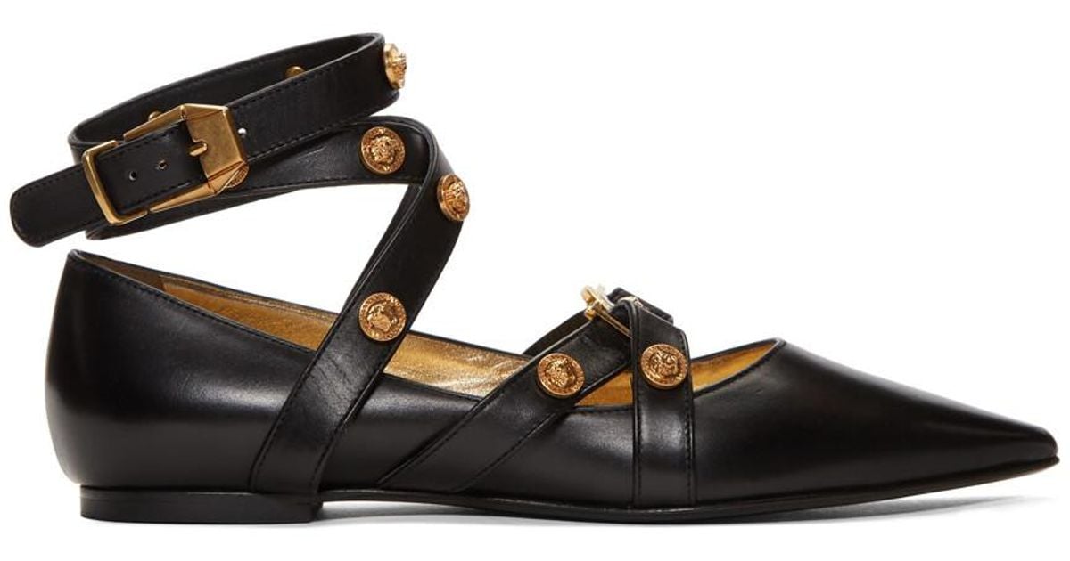 versace flats women