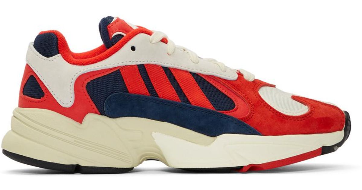 adidas yung 1 red womens