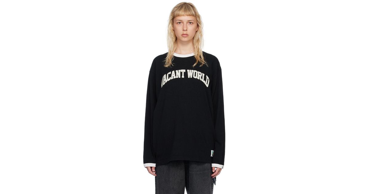 Undercover ブラック Vacant World 長袖Tシャツ ブラック | Lyst