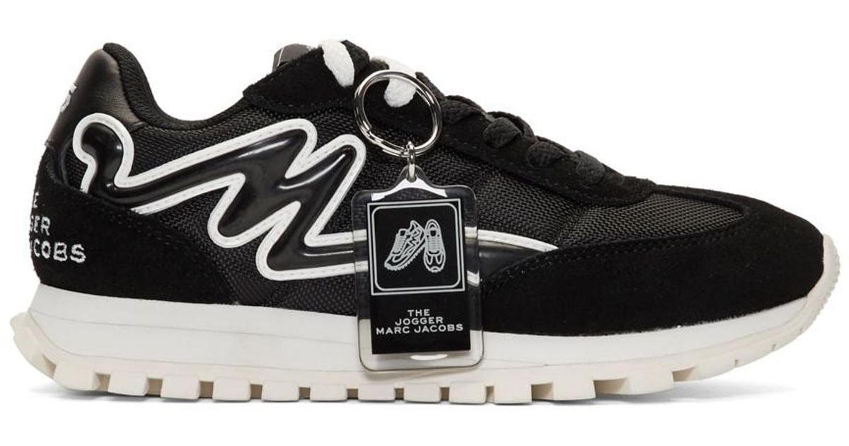 Marc Jacobs The Jogger Colorblock Sneakers in Black - Save 48% - Lyst