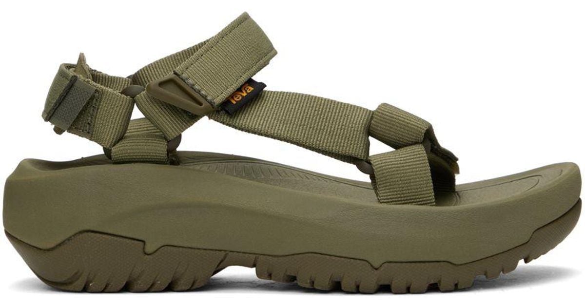 teva olive green sandals
