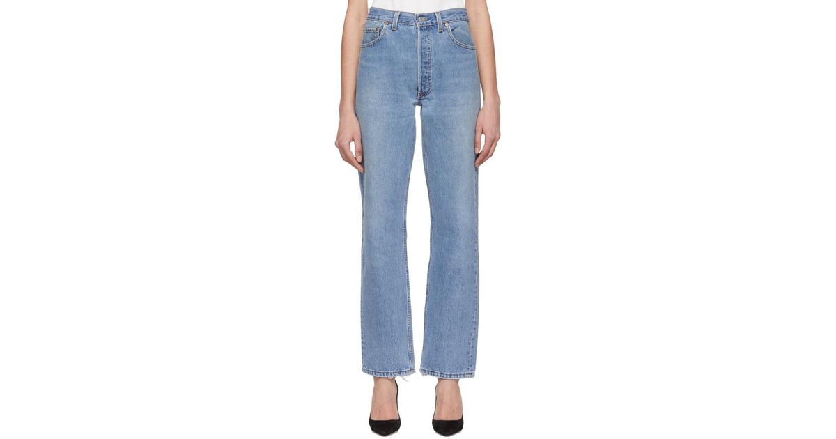 redone levi's 90s jeans