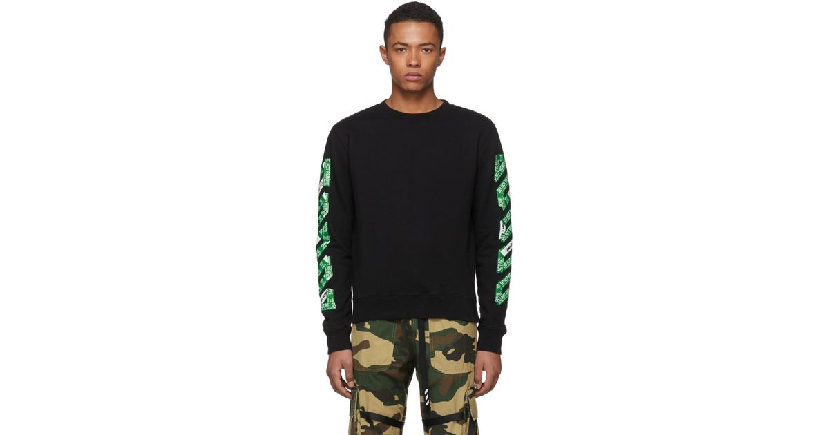 ssense exclusive black 3d diag hoodie