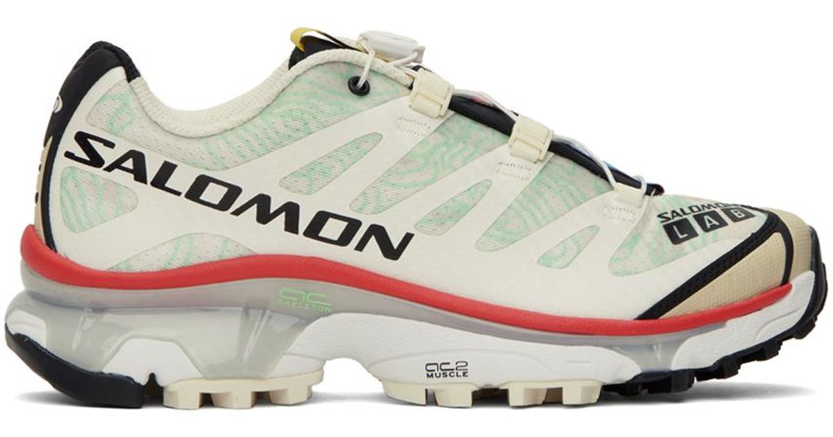 SALOMON★XT-4 OG Topography スニーカー 送関込み salomon-VanillaWhitePoppy-Xt-4