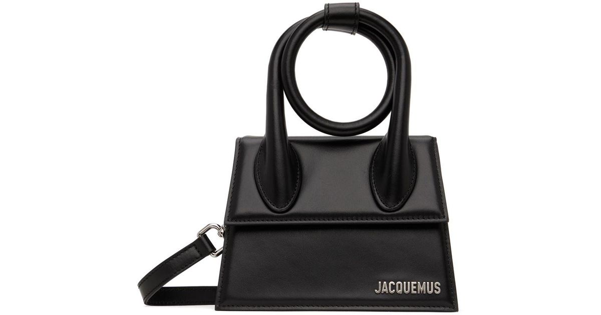 Jacquemus Black 'le Chiquito Nœud' Bag | Lyst