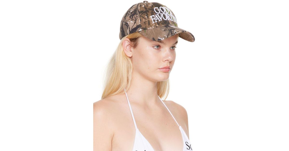 PRAYING Ssense Exclusive Camo 'god's Favorite' Cap | Lyst PRAYING Ssense Exclusive Camo 'god's Favorite' Cap | Lyst