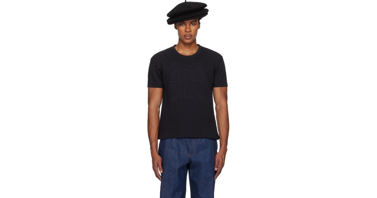 Jean Paul Gaultier 'The Oversized Jpg' T-Shirt in Black for Men | Lyst