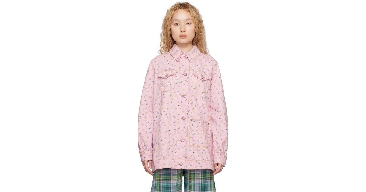 Ganni pink jacket 2025