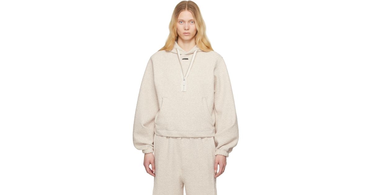 Adererror Realce Product. 29 Hoodie in Natural | Lyst