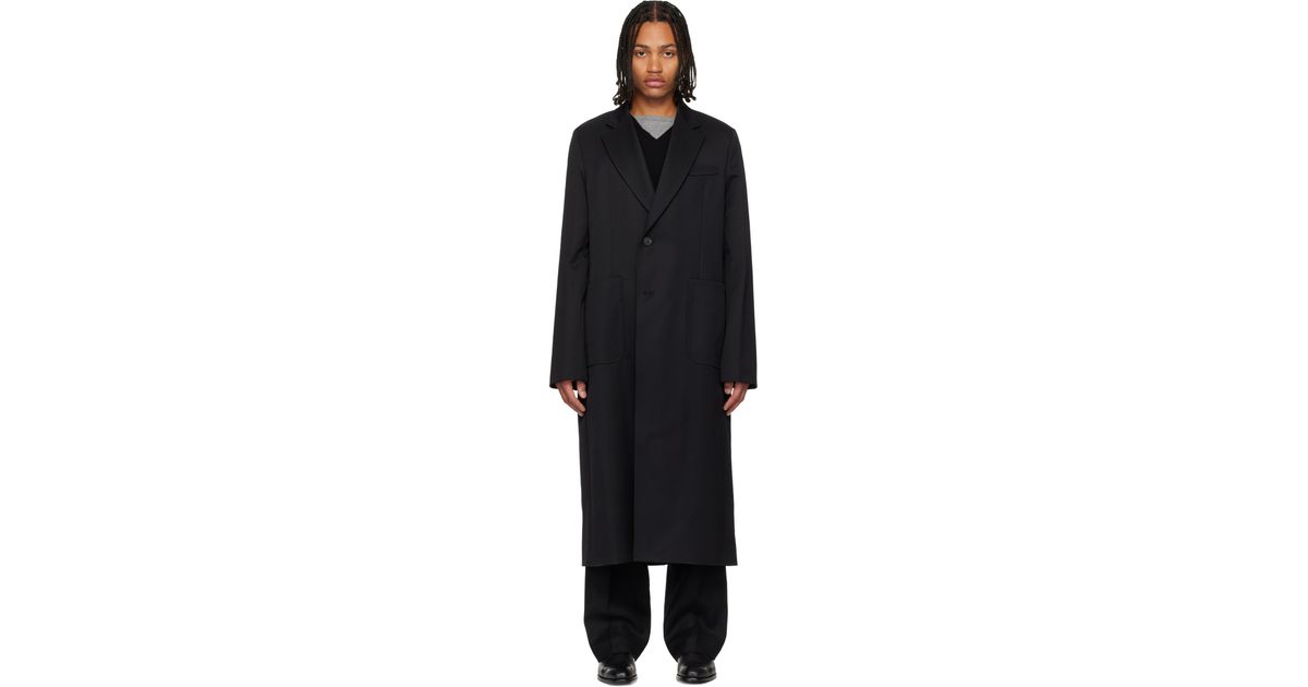 Our Legacy Robe Coat in Black for Men | Lyst