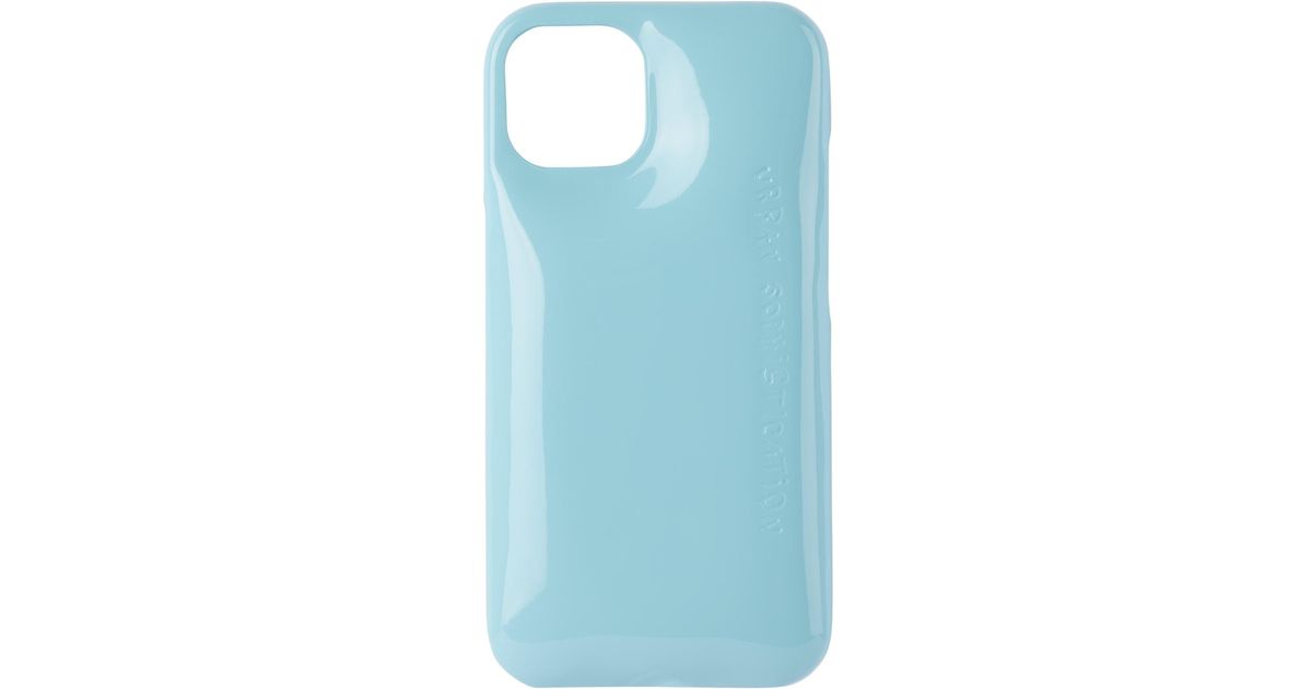 Urban Sophistication Leather Blue 'the Soap Case' Iphone 13 Case | Lyst