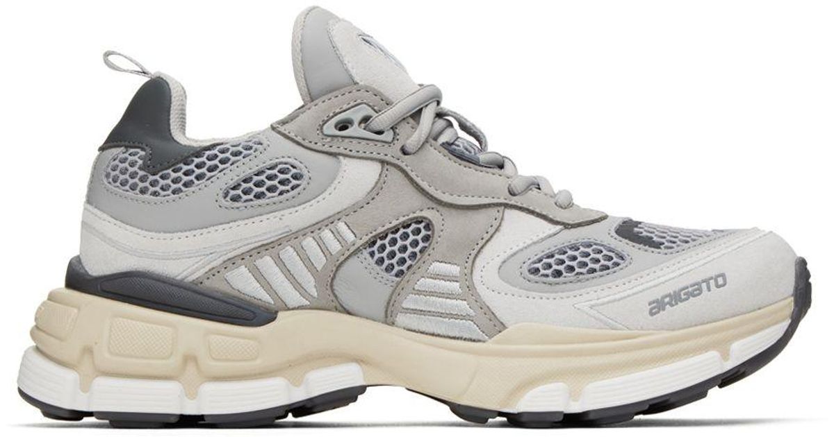 Axel Arigato Gray Ghost Runner Sneakers in Black Lyst