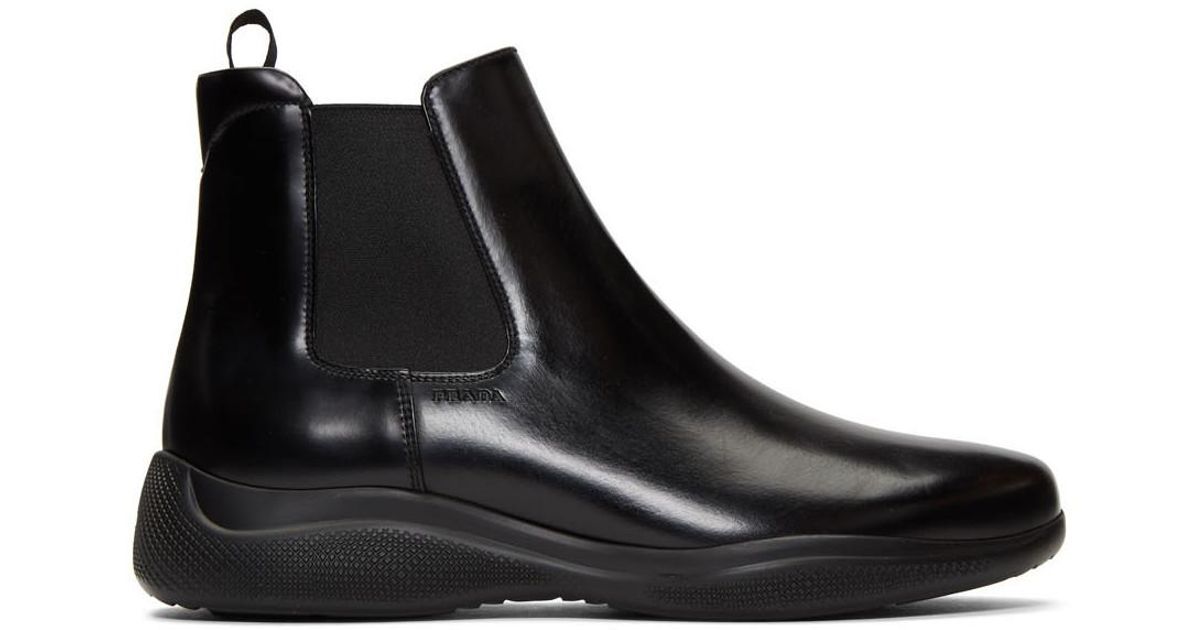 prada chelsea boots