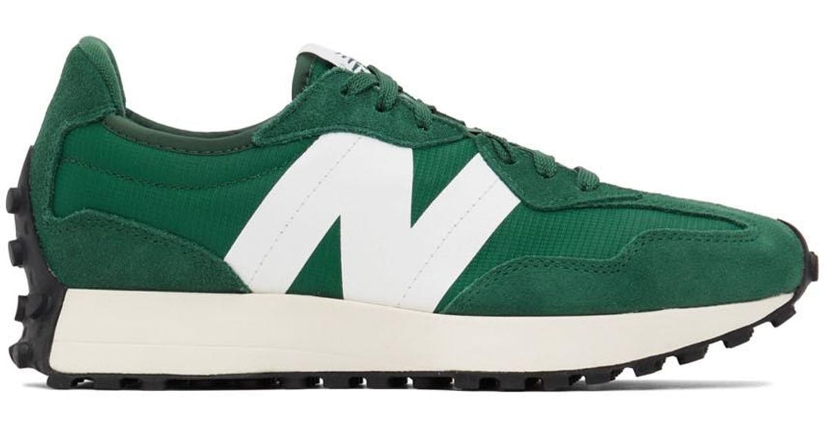 New Balance Suede 327 Sneakers in Green for Men Lyst Australia