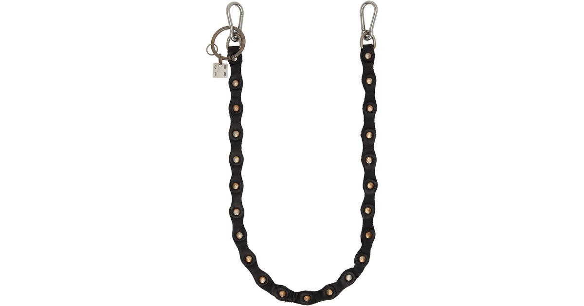 小物 GUIDI KEYCHAIN BLACK Guidi Keychains & Keyrings for Men - Shop Now on FARFETCH