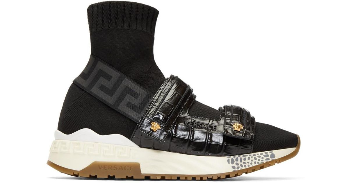 versace basket chaussette