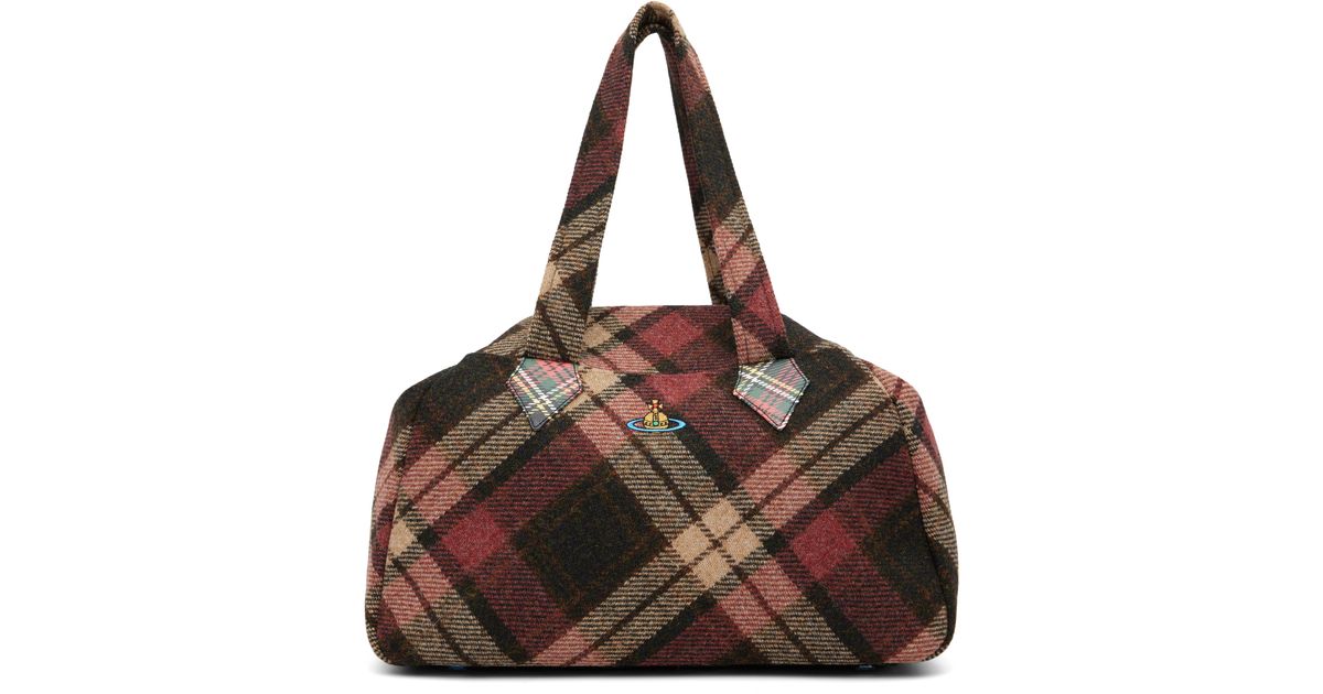 Vivienne Westwood Archive Yasmine Large Tote in Brown for Men