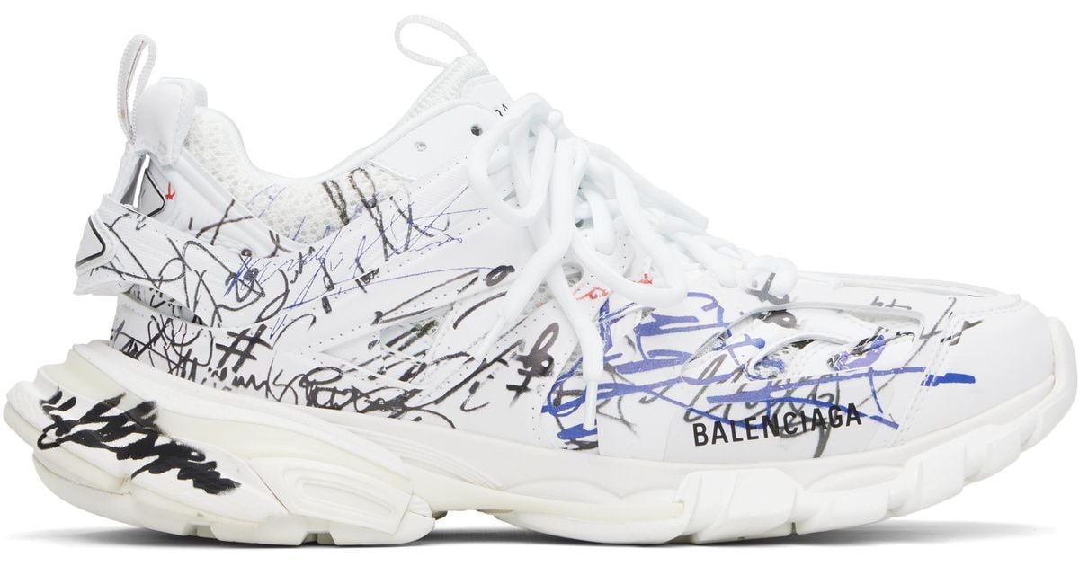 【BALENCIAGA】Track Autographe スニーカー Balenciaga Track Autographe WMNS White / Black - Mar 2025