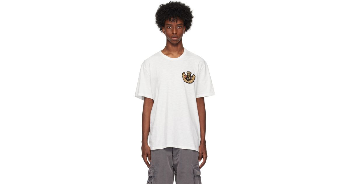 Rhude Crest T-Shirt in Black for Men | Lyst