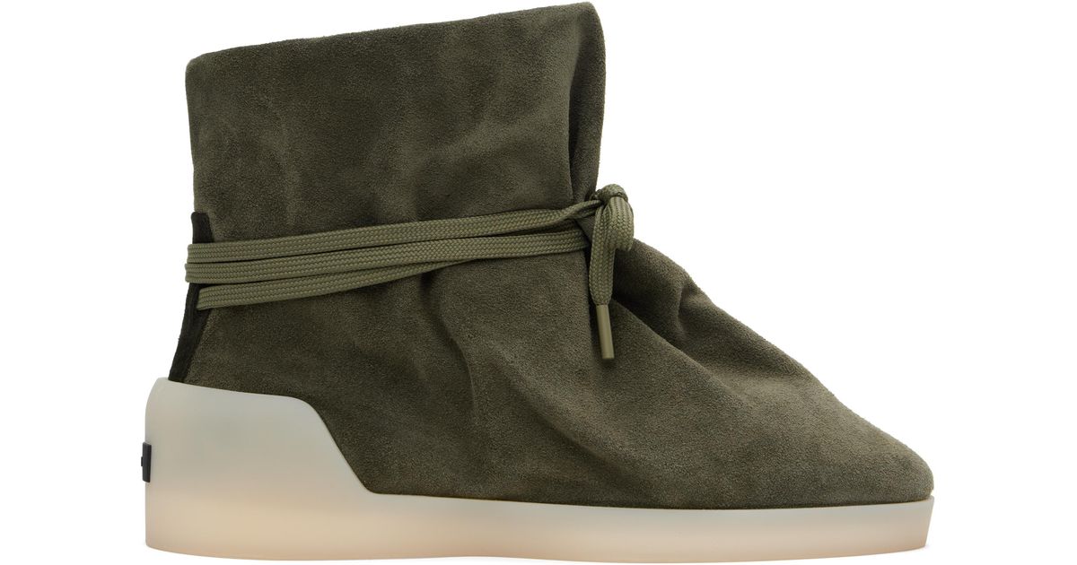 Fear Of God Alaska Moc Sneakers in Green for Men | Lyst