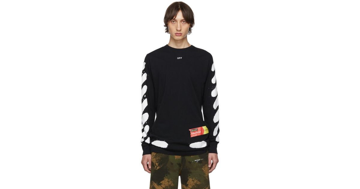Incomplete Spray Paint Long Sleeve 