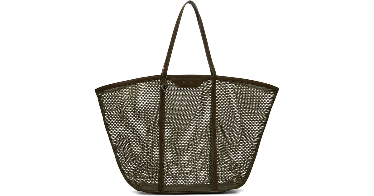 The Attico カーキ Via Del Mare Tote トートバッグ グリーン | Lyst