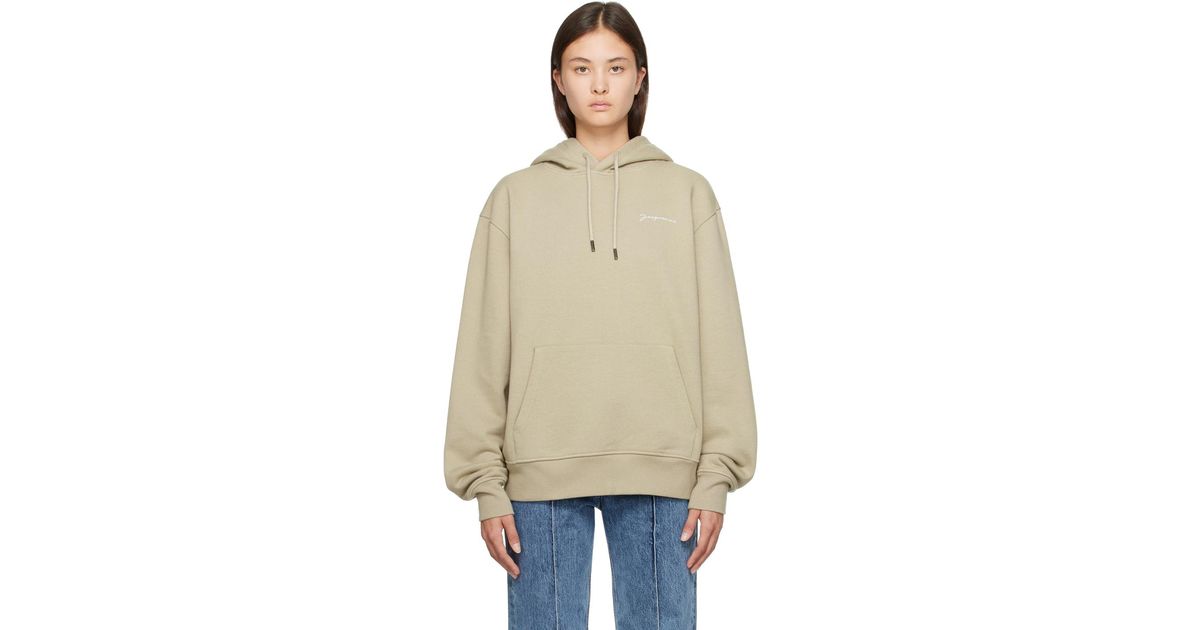 Le Sweatshirt Brode Cotton Hoodie